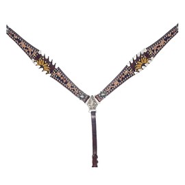 American Darling Western Horse Breast Collar Tack Genuine Leather