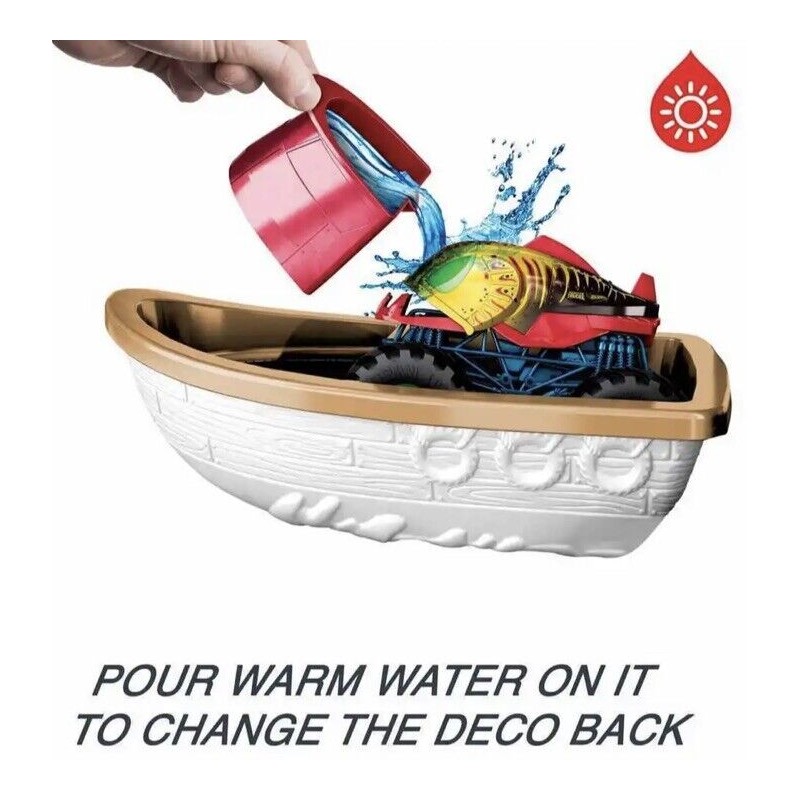 Hot Wheels Monster Trucks Color Shifters Swamp Chomp