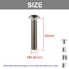 TERF® M6 X 40mm Hex Socket Cap Button Head Machine