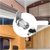 Cabinet Locks with Keys,1-1/8inch Cabinet Cam Lock Keyed Alike,Secure Drawer