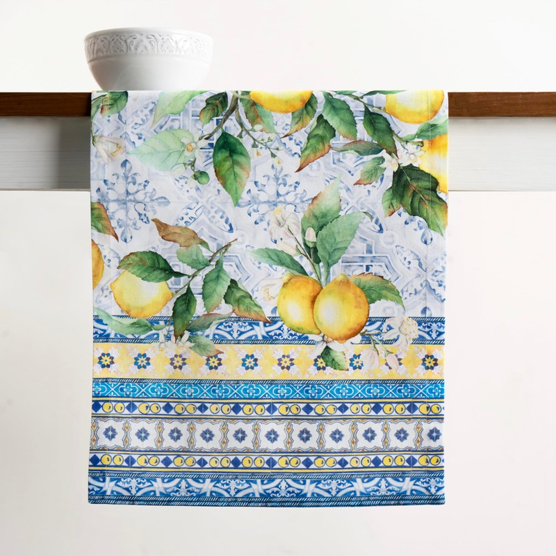 Maison d' Hermine Tablerunners 100% Cotton Decorative Easter Tablerunner Washable