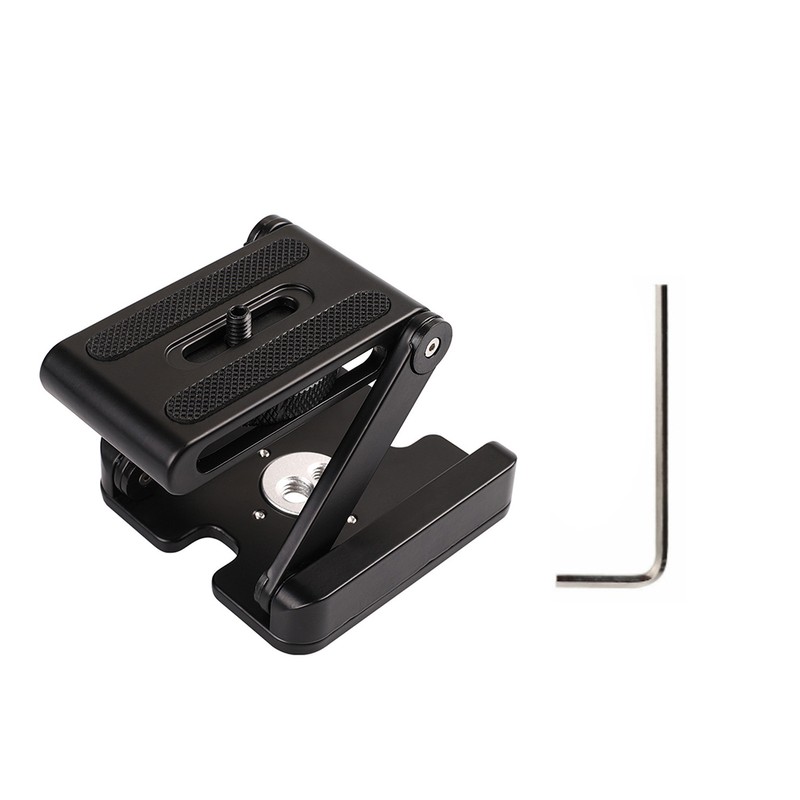 Aluminum Z Flex Tilt Tripod Head 2KG Payload with Universal