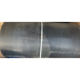 RIB Gym Floor Mat Rubber Roll Garage Golf Cart Truck Bed Flooring 3'x30” X 1/4”