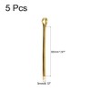 sourcing map Split Cotter Pin - 3mm x 50mm (1/8