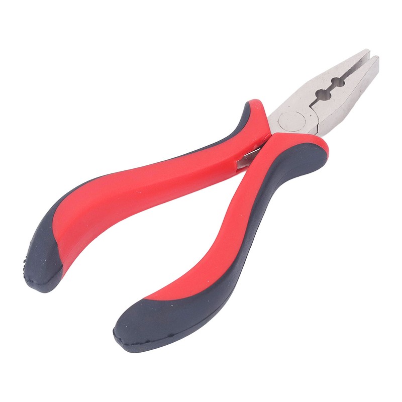 2pcs Hair Extensions Plier Ergonomic Handle Skid Resistance 2 Holes