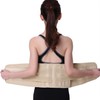 Faja lumbar para la espalda, soporte lumbar para levantar peso,