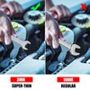Biqing 12PCS Single END Spanner Set,2mm Super-Thin Open End Wrench