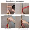 Peel and Stick Wall Moulding Panels Panelling Kit Coving for
