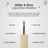 Stila Magnificent Metals Glitter & Glow Liquid Eye Shadow, Rose
