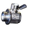 EZ (EZ-207) Silver 26mm-1.5 Thread Size Oil Drain Valve