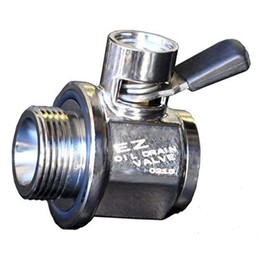 EZ (EZ-207) Silver 26mm-1.5 Thread Size Oil Drain Valve