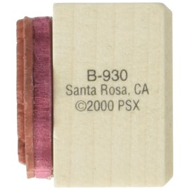 Artemio PEB930 Stempel, Holz, Beige, 3,1 x 2,5 x 3,1 cm