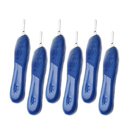 AAProTools Lot Of 6 Scalpel Handle #3, Blue Plastic Grip - Fitting Surgical Blades #10 Thru 15