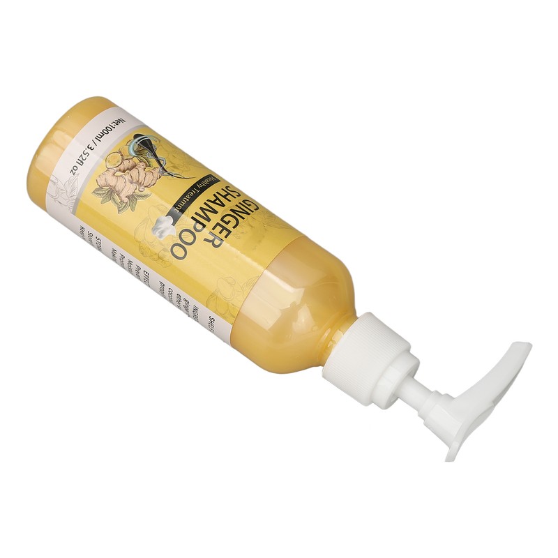 100ml Ginger Hair Regrowth Shampoo Dandruff Removal Itching Relief Deep