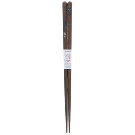 Ishida Chopsticks Cat (Cat), Wooden (Natural Wood), Acrylic, 8.1 inches (20.5 cm)