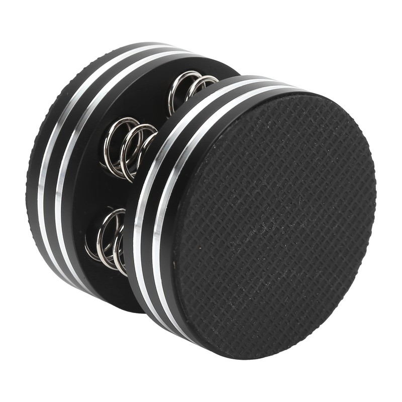 4PCS Spring Speaker Spikes Sound Dampening Feet for HiFi Amplifier/Speaker/Turntable/PlayerBlack