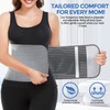 RAFSUN Postpartum Belly Band & Abdominal Binder - Adjustable Waist