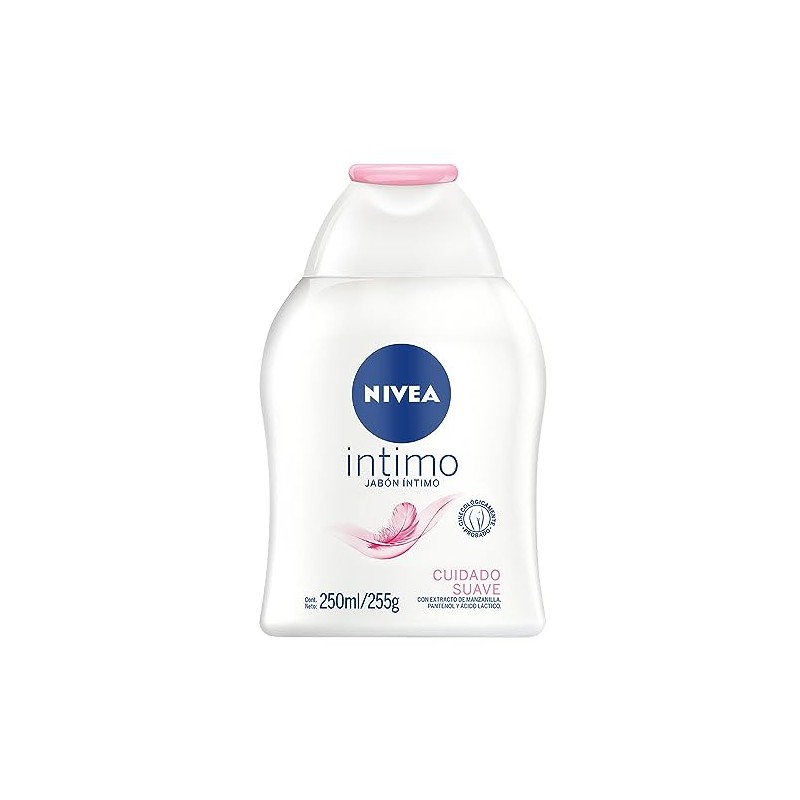 NIVEA Jabn ntimo Femenino Cuidado Suave (250 ml) con Extracto
