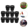 Outanaya Rubber Trampoline Leg Caps Anti-Slip Mute Pad Replacement for