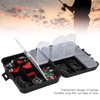 Fishing Lures Baits Tackle Box with Rope Stainless Steel Material