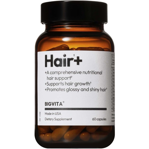 BigVita Hair Growth Supplement, Lab Tested for Thicker, Fuller Hair,