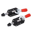 2Pcs Push Pull Toggle Clamp Tunable Woodworking DIY Quick Release