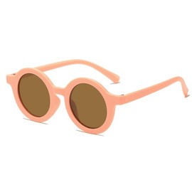 JFOLKS Anti-Glare UV Protection Baby Sunglasses Baby Sunglasses Polarized Lens Anti-break Frame Kids Girl Newborn UV Protection Stylish Photo Shining Unisex Safety Material 8 Colors, Pink
