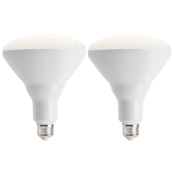 Dysmio E26 9W 65W Equivalent 3000K Soft White Light 650 Lumens LED Dimmable Reflector Bulbs – 2 Pack
