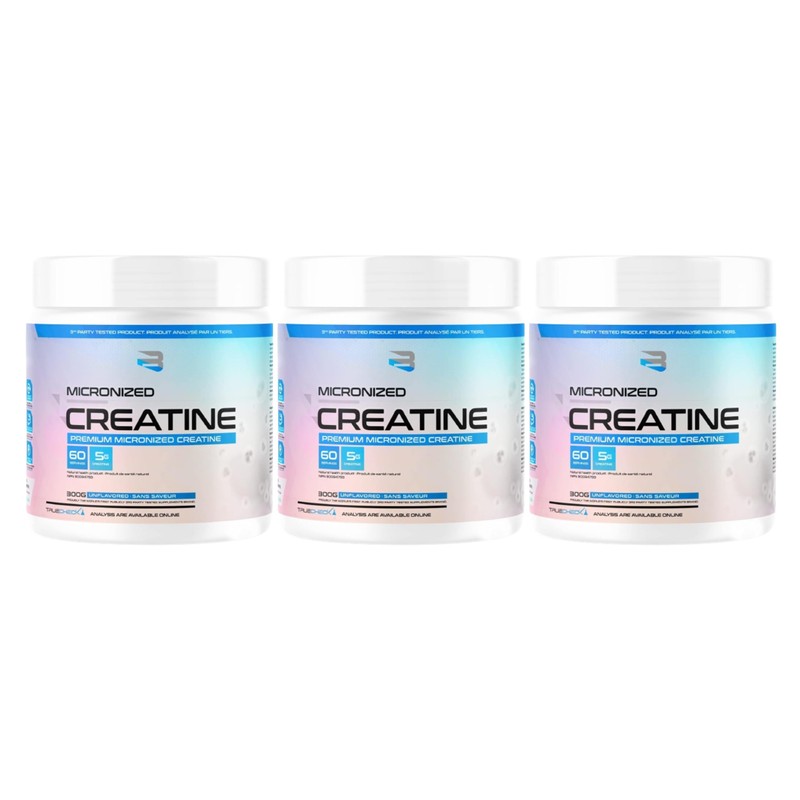 Believe Supplements Believe Micronized Creatine - Premium Micronized Creatine Monohydrate,