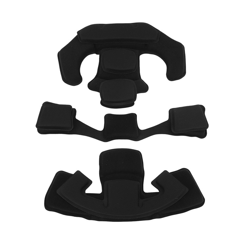Helmet Lining Set Nylon Sponge Helmet Pads Chin Strap Replacement