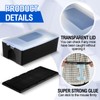 Qualirey 6 Pcs Mouse Traps Includes 4 Mouse Glue Traps