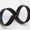 7PJ490mm Lawn Mower Drive 16mm Width Rubber Synchronous Closed Loop