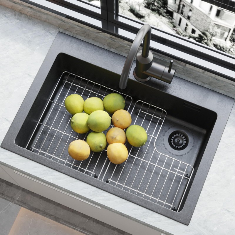 DPZM 29.12''x14.7'' 6489 Sink Rack K-6639-ST Whitehaven Bottom Basin Racks