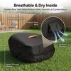 Robot Lawn Mower Cover Waterproof, 420D Outdoor Robotic Mower Cover,