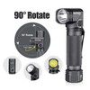 NICRON 1300 Lumens 6 Modes LED 90 Degree Rechargeable Magnetic