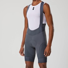 Cycling Bibs Men Cycling Bib Shorts Men Road Bike Bicycle Breathable Padded Riding Tights Bib Shorts Cycling Men Large C-Grey