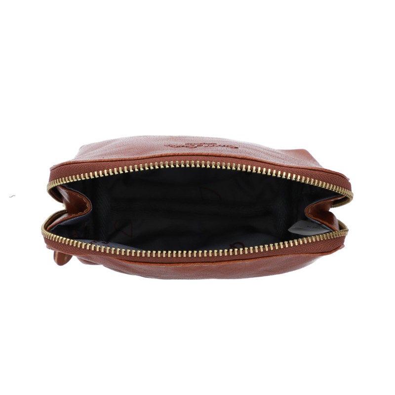 Gusti Leder Studio "Leo" Genuine Leather Cosmetic Make-Up Beauty Bag