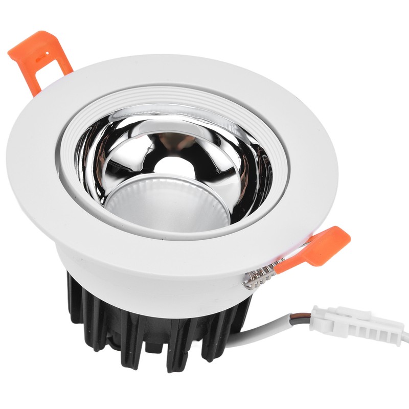 LED Downlight Aluminum Adjustable Angle Dustproof Ceiling Embedded Spotlight for