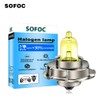 SOFOC P26S 12V 25W Halogen Lamp Yellow Motorcycle Headlight Indicator