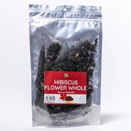 Herb To Body Hibiscus Flower Whole | Hibiscus sabdariffa | Wildcrafted | 4oz