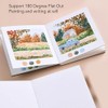 Dpofirs Libro de Acuarela, 30 Hojas, 300G, Diseño Compacto, Bloc
