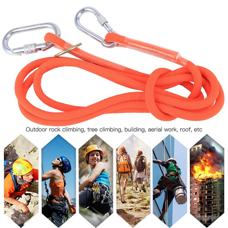 MOUMOUTEN 3 metres Aerial Work Safety Lanyard, Fall Protection Strap