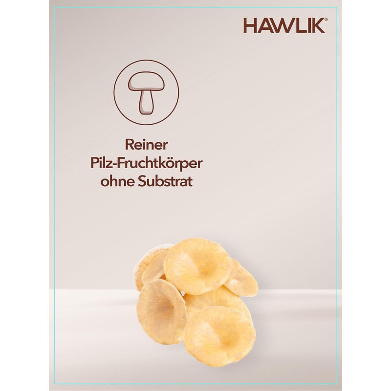 Hawlik Health Products - Polyporus Powder Capsules - Vital Mushrooms