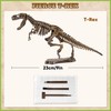 VIBIRIT Dig Up Dinosaurs Skeleton Set,Dinosaur Digging Fossil Kit Model