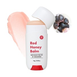 JAYU PET Red Honey Balm (14g) - Long-lasting Moisturizing Dog and Cat Skin Balm & Nose Balm & Paw Balm, Anti-Slip & Reduce Licking, Soothes Dry and Cracked Paw Paws and Moisturizers to Relieve Pet