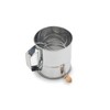 Fox Run Stainless Steel Flour Sifter, 3 Cup Capacity With