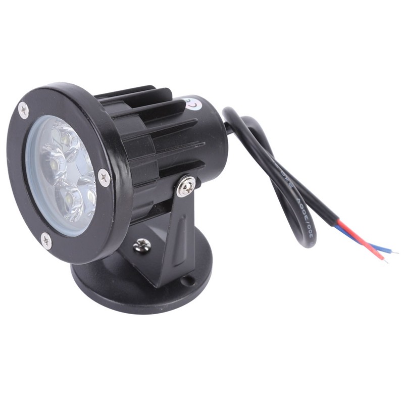 Aluminum 5W LED Lawn Lamp IP65 Waterproof Base Landscape Spot