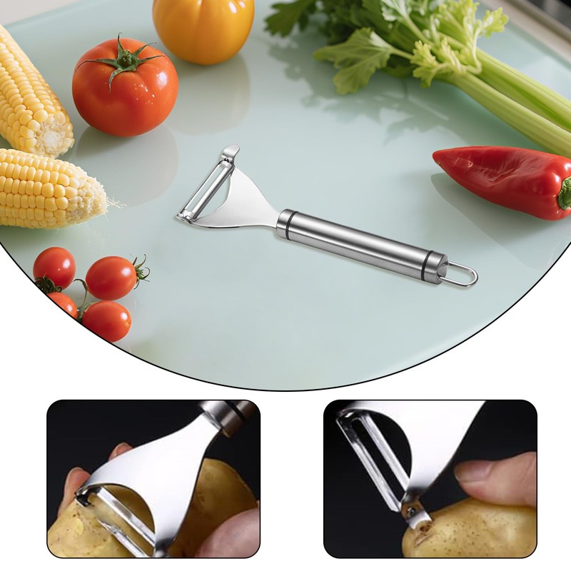 1PC 304 Stainless Steel Vegetable Peelers,Y Peelers for Kitchen for