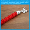 PATIKIL Stanchion Rope, 1.2m/3.9Ft Barrier Rope Twisted Post Ropes for