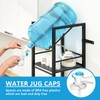 Eocnrhe 2-In-1 5 Gallon Water Jug Holder, 5 Tier Water